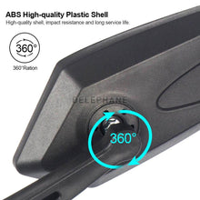Load image into Gallery viewer, Bicycle Rear View Mirror Bike Scooter Clear Back Sight Reflector Adjustable Rotatable Handlebar Cycling Mirror HD Safety Bicycle Cycling Rearview Mirror And New Scratch Resistant Convex Lens Universal Adjustable Rotatable Handlebar Glass Lens Mirror
