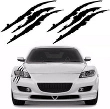 Load image into Gallery viewer, 1Pair Car Rear View Mirror Sticker Reflective Decal Vinyl Sticker Decal Stripe Sticker  Car Rear View Mirror Stickers Car Body Stickers Waterproof Reflective Car Side Stickers Auto Side Stripe Decals  Side Mirror Reflective Decals Auto Rearview Stickers
