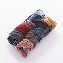 将图片加载到图库查看器，1Set 4cm Girls Cute Colorful Elastic Hair Bands Children Lovely Ponytail Holder Scrunchies Hair Ties Headbands Fashion Hairgrips Accessories For Party
