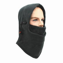 将图片加载到图库查看器，Sally Face Mask Full Face Mask Fleece Cap Balaclava Neck Warmer Hood Winter Sports Ski Men Women Tactical Mask Men Mask Sun Balaclava Shawl Women Winter Hat Soft Knitted Hooded Neck Collar Cap Beanie Hat Warm Scarf Unisex Bonnet Hooded Scarf Hat
