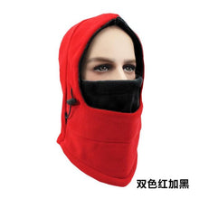 将图片加载到图库查看器，Sally Face Mask Full Face Mask Fleece Cap Balaclava Neck Warmer Hood Winter Sports Ski Men Women Tactical Mask Men Mask Sun Balaclava Shawl Women Winter Hat Soft Knitted Hooded Neck Collar Cap Beanie Hat Warm Scarf Unisex Bonnet Hooded Scarf Hat
