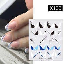 将图片加载到图库查看器，Spring Simple Green Theme Water Decal Sticker Flower Leaf Tree Summer Slider For Manicuring Nail Art Watermarks Art Decoration Manicure Tools Nail Watermark Decals iridescent Decoration Nail Self-Adhesive Decals Nail Stickers Water Transfer Fresh Nail
