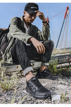 将图片加载到图库查看器，Mens Soft Breathable Outdoor Jogging Hiking Shoes Mountain Waterproof Running Shoes Sneakers Trail Running Non-Slip Hiking Breathable Walking Footwear Athletic Sneaker
