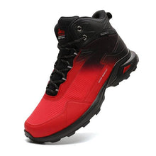 Load image into Gallery viewer, Men's Warm Boots Plush Snow Boots Outdoor Non-Slip Hiking Boots High Top Waterproof Sports Men's Winter Boots Snow Boots Warm Lined Non Slip Leather Shoes

