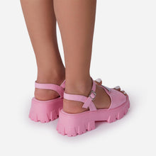 将图片加载到图库查看器，Platform Women's Sandals Summer Fashion Women Beach Classic Sandal Comfortable Beach  Pool Platforms Sandals With Buckle Open Toe Ankle Strap Thick-Soled Casual Women's Shoes
