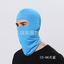 将图片加载到图库查看器，Sally Face Mask Full Face Mask Fleece Cap Balaclava Neck Warmer Hood Winter Sports Ski Men Women Tactical Mask Men Mask Sun Balaclava Shawl Women Winter Hat Soft Knitted Hooded Neck Collar Cap Beanie Hat Warm Scarf Unisex Bonnet Hooded Scarf Hat
