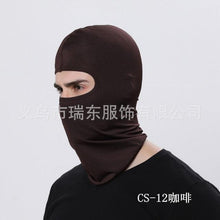 将图片加载到图库查看器，Sally Face Mask Full Face Mask Fleece Cap Balaclava Neck Warmer Hood Winter Sports Ski Men Women Tactical Mask Men Mask Sun Balaclava Shawl Women Winter Hat Soft Knitted Hooded Neck Collar Cap Beanie Hat Warm Scarf Unisex Bonnet Hooded Scarf Hat
