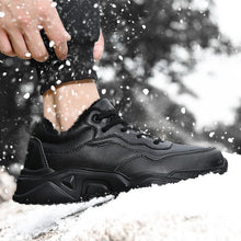 Load image into Gallery viewer, Fashion Men's Sneakers Winter Plush Casual Shoes Trainers Lightweight Vulcanize Walking Sneakers Warm Anti-Slip Soft Sole Warm Fur Lined Winter Comfortable Sneakers
