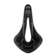 Load image into Gallery viewer, Bike Saddle Hollow Bicycle Cushion One-Piece PU Leather Soft Comfortable Seat For Men Women Road Mountain Cycling Saddles Bicycle Seat Waterproof Comfortable Road Bike Saddle Memory Foam Padded Replacement For Road Bikes
