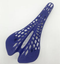 将图片加载到图库查看器，Lightweight Bicycle Front Seat Mat Bike Saddle Bicycle Seat Cushion Pad Breathable Soft Spider Web Saddle Cycling Bicycle Hollow Seat Saddle Comfy Ultra Light Mountain Bike Road Bicycle Saddle
