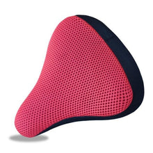 Load image into Gallery viewer, Bicycle Comfort Seat Saddle Cover 3D Soft Breathable Bike Saddle Cushion Cover Mesh Fabric Cycling Seat Saddle Cover For Comfort Saddles Cover Fit For Exercise Outdoor Bikes With Water Resistant Cover
