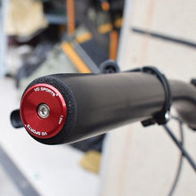 将图片加载到图库查看器，Mini Lightweight Lock Mountain Bicycle Grip Handlebar End Cap Handle Bar Grips End Plugs Mountain Bike Road Bicycle One Pair Bike Handlebar End Plugs Aluminum Alloy Expansion Handlebar Grips Cap
