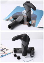 将图片加载到图库查看器，Waterproof Road Bike Horn Handlebar Cover Anti-Slip Handle Bar Grip Bicycle Accessories Mountain Bike Silicone Handlebar Grips Ergonomic Desgin With Bilaterally Locking Ring Non-Slip For Standard Bike
