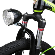 Load image into Gallery viewer, Retro Bicycle Retro Headlight Waterproof Perspective Strong Body Warning Safety Headlight Classical Cool Silver/Black Cycling Bicycle Headlight Retro Front Vintage Bike Light Night Riding Safety Head Lamp
