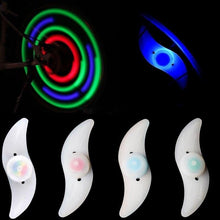 将图片加载到图库查看器，1PCS New Bike Spoke Light Mini Plastic LED Bicycle Wheel Spoke Light Flash Modes Waterproof LED Bicycle Spoke Light Changes Patterns Fashion Bicycle Rim Lights For Bike
