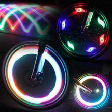 将图片加载到图库查看器，1PCS New Bike Spoke Light Mini Plastic LED Bicycle Wheel Spoke Light Flash Modes Waterproof LED Bicycle Spoke Light Changes Patterns Fashion Bicycle Rim Lights For Bike
