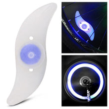 将图片加载到图库查看器，Waterproof Bicycle Spoke Light Willow Shape LED Bike Wheel Light Outdoor Cycling Lights LED Bicycle Spoke Light Visibility Safety Bike Light Outdoor Bicycle Tire Safety Light Bike Spoke Decorations
