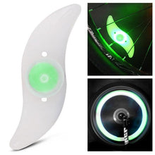 将图片加载到图库查看器，Waterproof Bicycle Spoke Light Willow Shape LED Bike Wheel Light Outdoor Cycling Lights LED Bicycle Spoke Light Visibility Safety Bike Light Outdoor Bicycle Tire Safety Light Bike Spoke Decorations
