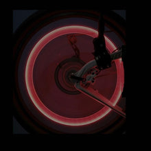 Load image into Gallery viewer, 2PCS Ultralight Bike Valve Cap Light Road Bike LED Light Tire Valve Caps Wheel Spokes Light Bike Flash Tyre Wheel Cap Lights Bike Valve Neon Lights Colorful Night LED Tire Lights

