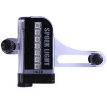 Load image into Gallery viewer, 1PC Bike Spoke Light Mini LED Bicycle Wheel Decorative Tire Valve Caps Lamp Cycling Warning Lights LED Bicycle Wheel Lights Neon Flashing Lamp Glow In The Dark Cool Safe Accessories
