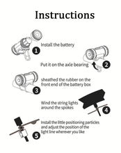 将图片加载到图库查看器，Fashion Durable Bicycle Spoke Light Bike Tire Wind Wheel Lights Flash Spoke Ribbon Light Lamp Outdoor Night Cycling Lights Bike Wheel Spoke Light Waterproof Bright Bicycle Light Strip
