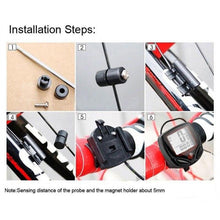 Load image into Gallery viewer, Mountain Sport Bike Speedometer Bike Mini Cycle Computer Speedometer 15 Function Code Meter Bicycle Computer Waterproof Bike Odometer With LCD Display Simple Speedometer Accurate Speed Tracking

