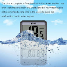 Load image into Gallery viewer, Cycling Wired Stopwatch Waterproof Bicycle Computer With LCD Digital Display Speedometer Wireless Wired Bike Computer Rainproof Speedometer Odometer Stopwatch For Cycling Accessories
