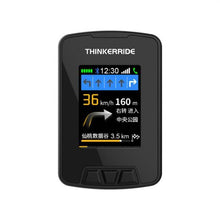 Load image into Gallery viewer, GPS Wireless Bike Computer Waterproof Bicycle Odometer Large Color LCD Screen Maps Navigation Cycling Speedometer Wired Bicycle Speedometer Waterproof Cycle Computer With Backlight LCD Display Automatic Sleep
