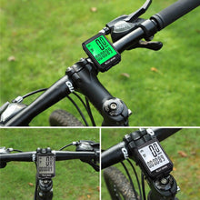 将图片加载到图库查看器，Bicycle Computer Road Bike Table Light Wired Wireless Waterproof Luminous Speedometer Waterproof Cycling Odometer Smart Sensor Auto Wake-Up Multi-Function Bicycle Speed Tracker With LCD Backlight Display
