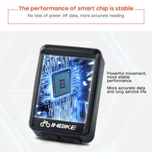 将图片加载到图库查看器，LCD Bike Code Meter Wired Wireless Mountain Bike Speedometer Bicycle Odometer Cycling Multifunctional And Waterproof Smart Backlight HD Digital LCD Big Display Auto Power Off And Wake-up Speedometer
