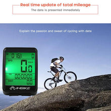 将图片加载到图库查看器，LCD Bike Code Meter Wired Wireless Mountain Bike Speedometer Bicycle Odometer Cycling Multifunctional And Waterproof Smart Backlight HD Digital LCD Big Display Auto Power Off And Wake-up Speedometer
