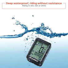 将图片加载到图库查看器，LCD Bike Code Meter Wired Wireless Mountain Bike Speedometer Bicycle Odometer Cycling Multifunctional And Waterproof Smart Backlight HD Digital LCD Big Display Auto Power Off And Wake-up Speedometer
