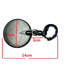 Load image into Gallery viewer, Bicycle Rearview Handlebar Mirrors Cycling Rear View Rotate Wide-Angle Bike Cycling Accessories Rotate Bike Bicycle Cycling  Handlebar Safety Rearview Rear View Mirror
