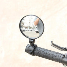 Load image into Gallery viewer, Universal Bike Bicycle Cycling  Mirror Handlebar Wide Angle Rear View Rearview Bike Accessories Bike Helmet Mirror Bike mirror, 2pcs bike rear view mirrors With Wide Angle Convex Mirror Adjustable Rotatable Handlebar For Mountain Bike Off-Road Bike
