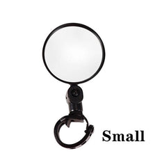 Load image into Gallery viewer, Universal Bike Bicycle Cycling  Mirror Handlebar Wide Angle Rear View Rearview Bike Accessories Bike Helmet Mirror Bike mirror, 2pcs bike rear view mirrors With Wide Angle Convex Mirror Adjustable Rotatable Handlebar For Mountain Bike Off-Road Bike
