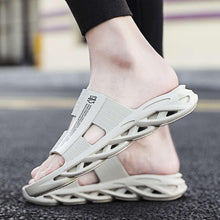 Load image into Gallery viewer, Modern Casual Summer Flip Flops Pool Slippers Sandals Slippers Men Shoes Tennis Fitness Runners Comfy Memory Foam Slide Outdoor Slippers Luxury Indoor Mens Slippers
