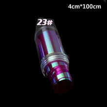 将图片加载到图库查看器，Aurora Nails Glass Foil Film Sticker Cellophane Paper Korean Nail Trend Design Ice Cube Manicure Accessories Heart Nail Art Stickers Glitter Decals Decoration Stickers Glitter Decals Love Nail Sequins Laser Heart Nail Supplies Sparkle Nail
