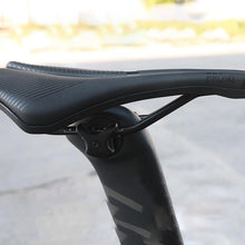 Load image into Gallery viewer, Bicycle Saddle Soft Thick Mountain Road Bike Wide Seat Cushion Bike Carbon Saddle Seat Ergonomics Design Fit Comfort Bike Saddle With Foam Breathable Soft Bicycle Cushion For Women Men
