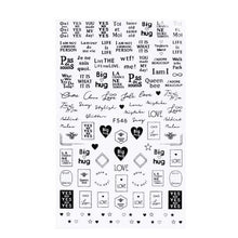 将图片加载到图库查看器，Black White 3D Nail Stickers Metal Gold Silver Geometric Tassel Strip Line Adhesive Transfer Decals Nail Art Design  Gold Silver Metal Nail Sticker  Metallic Curve Strip Line Nail Decal Self-Adhesive 3D Wave Design Nail Tips Decorations Manicure for Women
