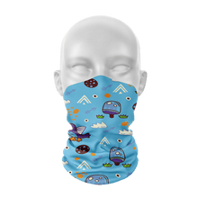 Load image into Gallery viewer, 3D Printed Mini Pattern Headscarf Fashion Women Summer Neck Gaiter Cute Cartoon Animal Tubular Hijab Scarf Face Seamless Bandana  Printed Oil Painting Art Neck Scarf Women Soft Face Bandana Sunflower Night Hijab Scarf Face Mask
