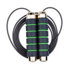 将图片加载到图库查看器，Tangle-Free Rapid Speed Jumping Rope Cable With Ball Bearings Steel Skipping Rope Adjustable Rapid Speed Jumping Ropes Cable Foam Handles Steel Jump Ropes For Gym Fitness Home Exercise
