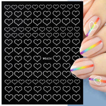 将图片加载到图库查看器，Gold Christmas Snowflake 3D Nail Stickers Sparkly Iridescent Silver Xmas Tree Elk Deer Transfer Sliders Winter Nails Accessories Design Decor Tip Transfer Nail Decals Sticker For Pretty Girl Self-Adhesive Nail Decals Designer Nail Stickers

