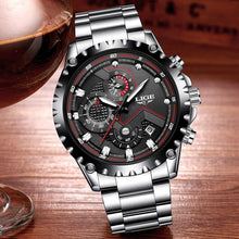 Load image into Gallery viewer, Men's  Watch With Chronometers Day Display And Fluorescent Hands Unique Design Excellent Gift
