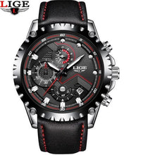 Load image into Gallery viewer, Men's  Watch With Chronometers Day Display And Fluorescent Hands Unique Design Excellent Gift
