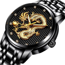 Load image into Gallery viewer, Men's Waterproof  Watch With 3D Dragon Design Excellent Look Perfect Gift For Your Man
