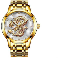 Load image into Gallery viewer, Men's Waterproof  Watch With 3D Dragon Design Excellent Look Perfect Gift For Your Man
