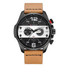 Load image into Gallery viewer, Men's  Waterproof Retro Style Watch With Excellent  Background, Chronometers  Large Numbers Perfect Gift
