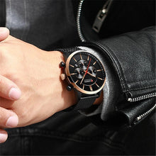 Load image into Gallery viewer, Unisex Elegant  Stainless Steel Watch With  Chronometer And Date Display Excellent Design Perfect Gift
