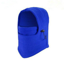 Load image into Gallery viewer, Unisex Polar Fleece Hood Hat Casual  Beanie Ski Snow Cap Snood Scarf Warmer Thermal Neckerchief Drawstring Soft Balaclava Pullover Knitted Beanie for Adults Men Women Ski Caps New Balaclava Party Mask Hat Caps For Skiing Bicycle Cycling Outdoor Headwarmer
