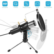 Load image into Gallery viewer, Professional Condenser Studio Recording Microphone
